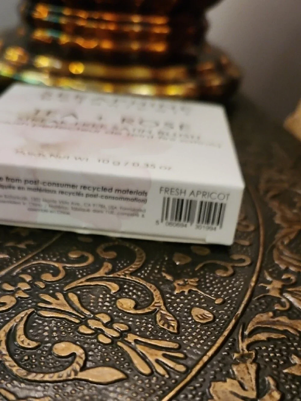 Tea + Rose Satin Blush — Fresh Apricot Shade NIB